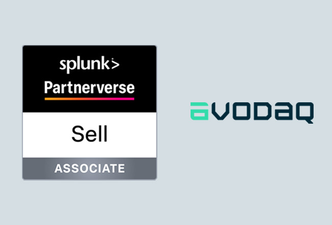avodaq has the Splunk Associate Partner Status